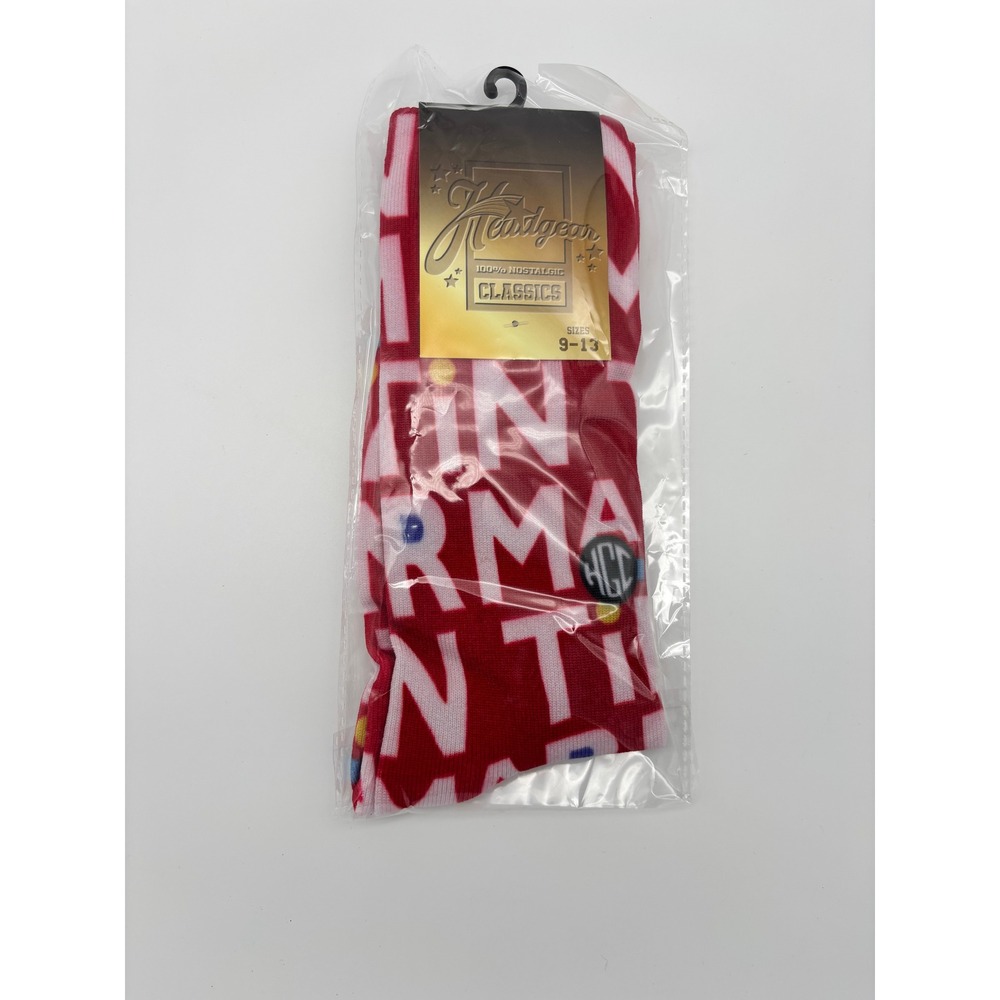Headgear Classics Martin TV Show Nostalgic Socks Red White 90s HGC106-SOCK-01
